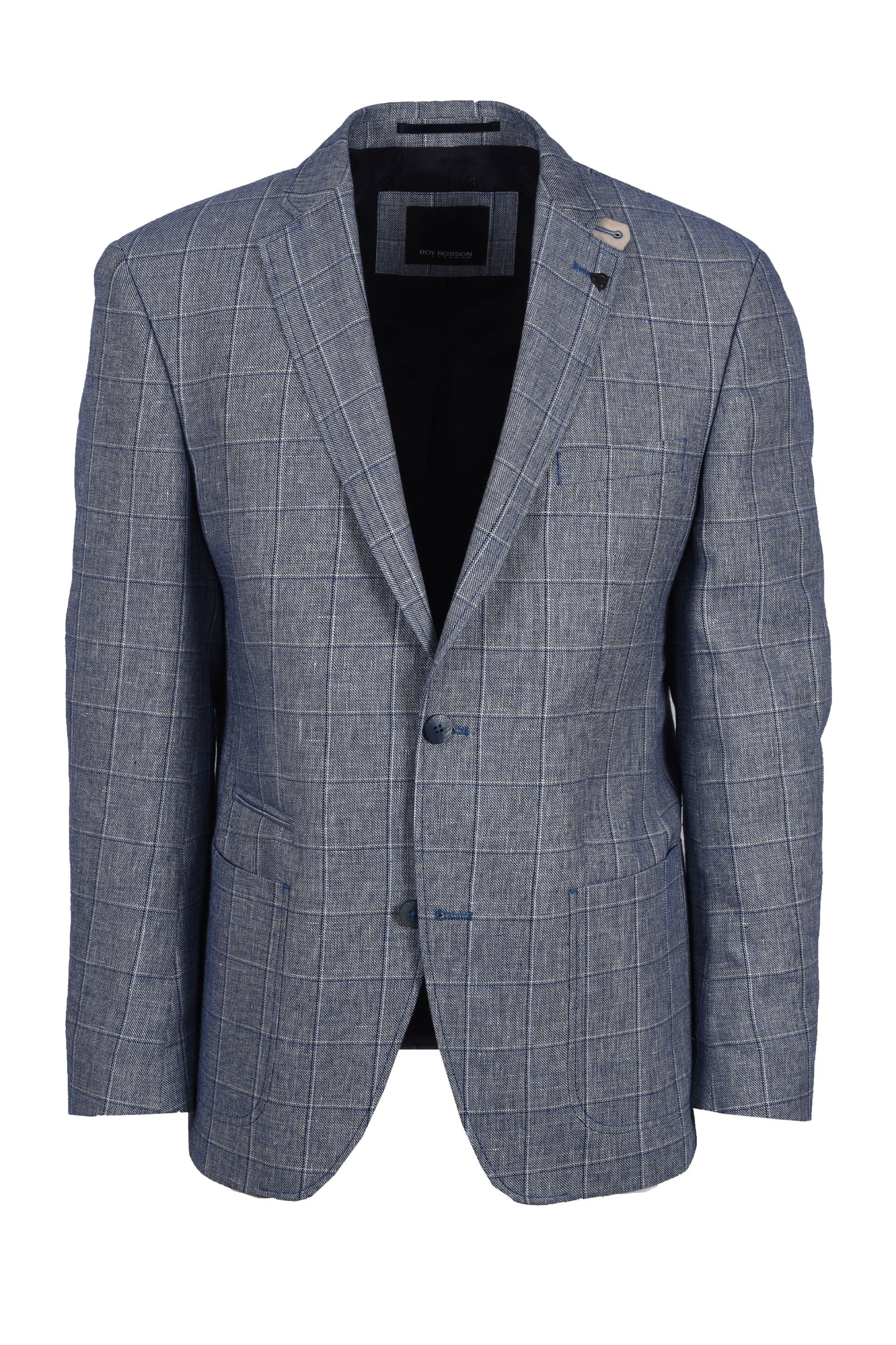 Roy Robson Jacket Blue Check