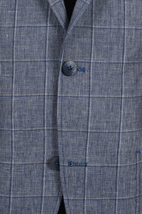Roy Robson Jacket Blue Check Roy Robson