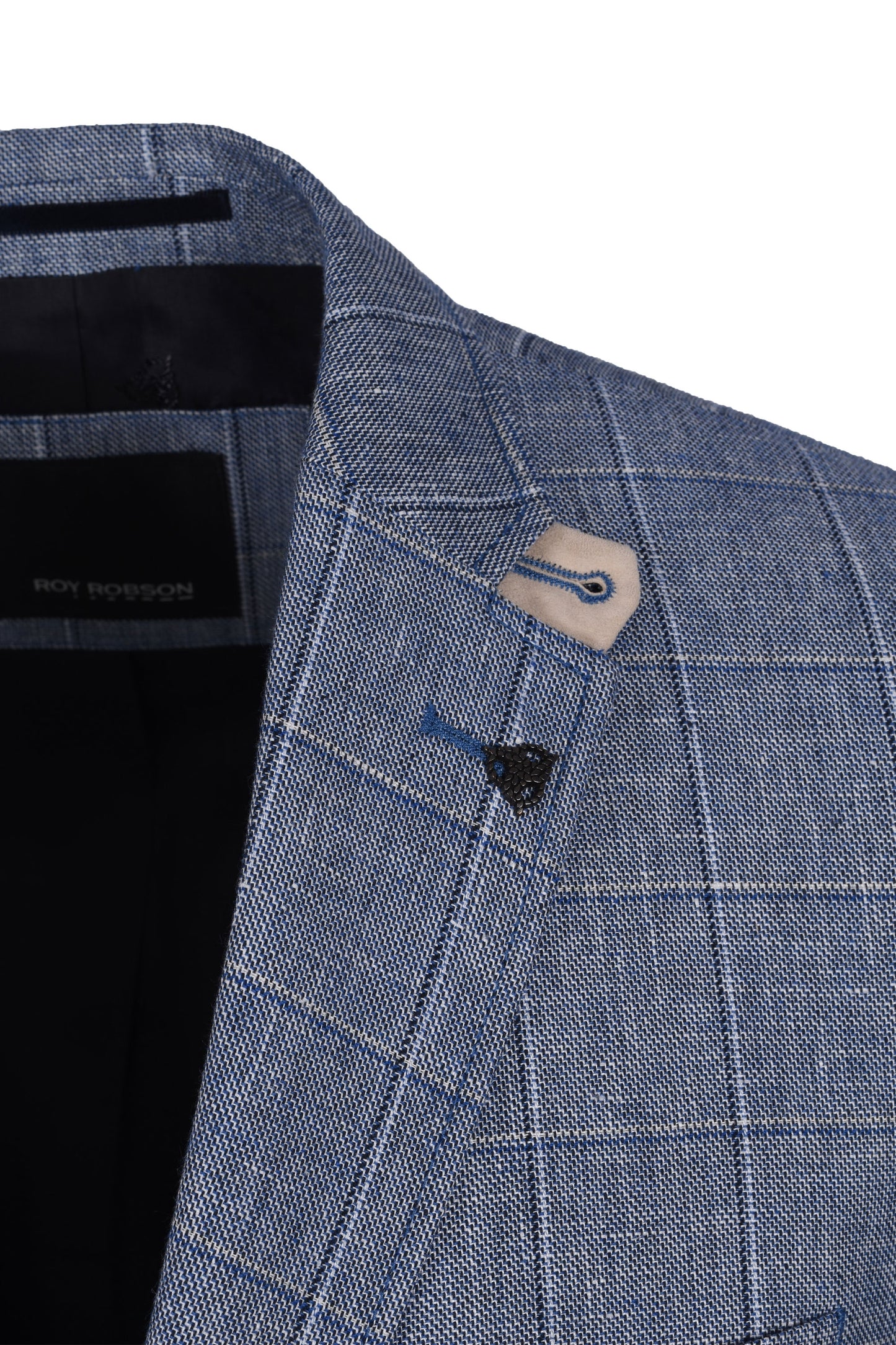 Roy Robson Jacket Blue Check