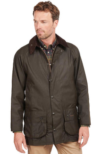 Barbour Classic Beaufort Wax Jacket Olive Barbour