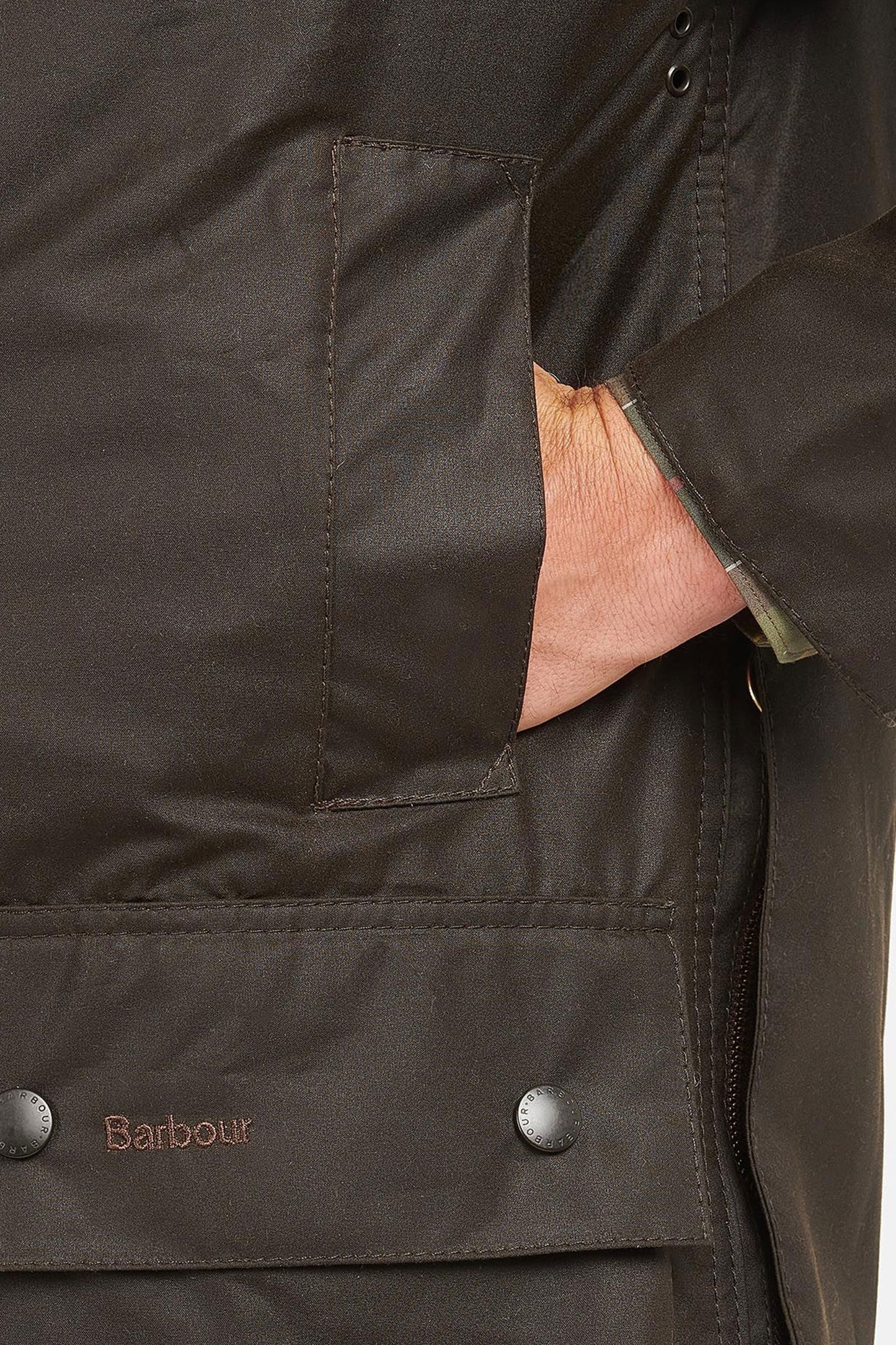 Barbour Classic Beaufort Wax Jacket Olive