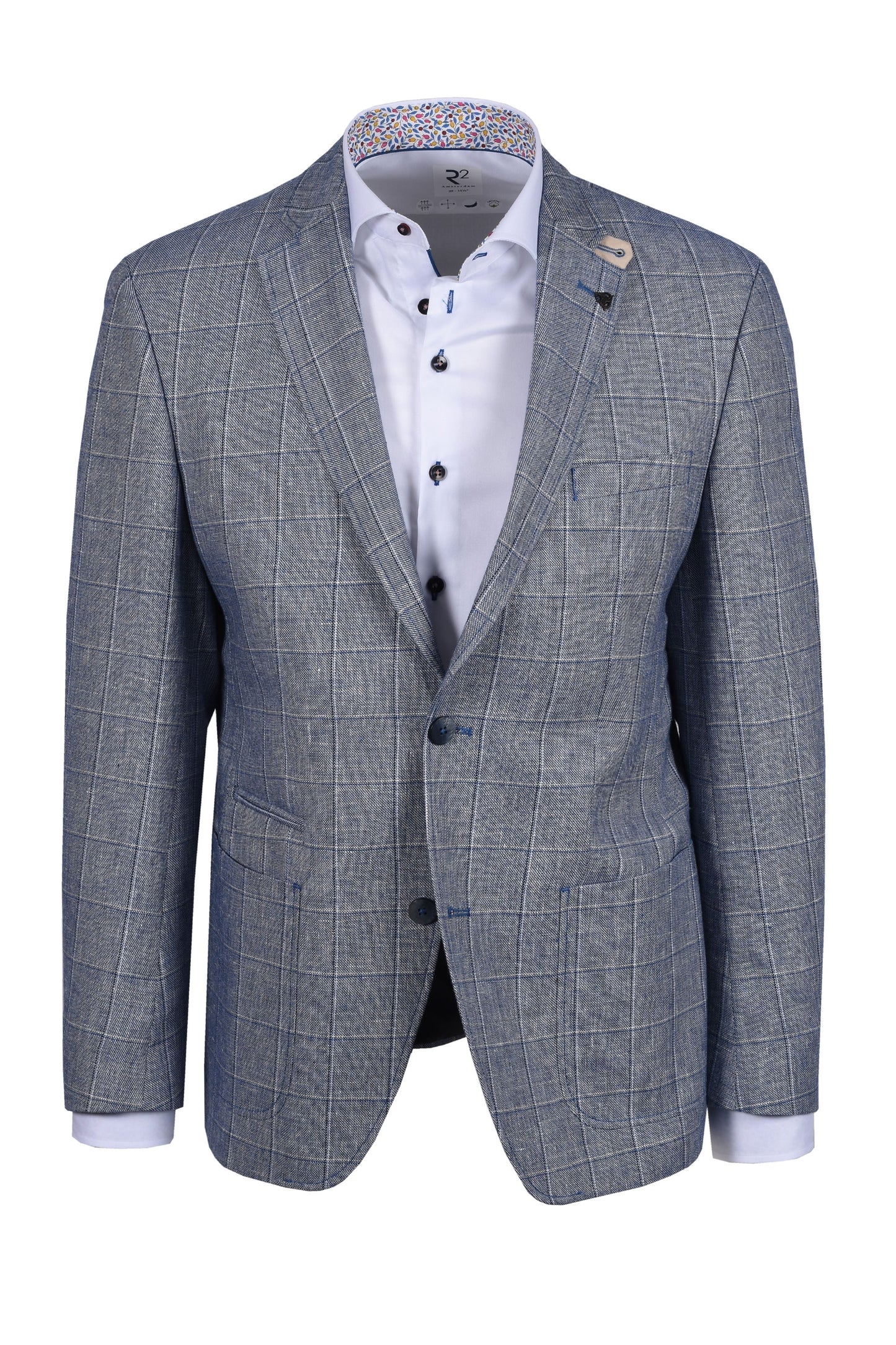 Roy Robson Jacket Blue Check