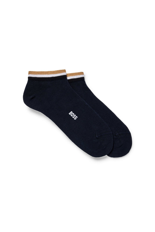 Boss 2 Pack Uni Stripe Cc Socks Dark Blue