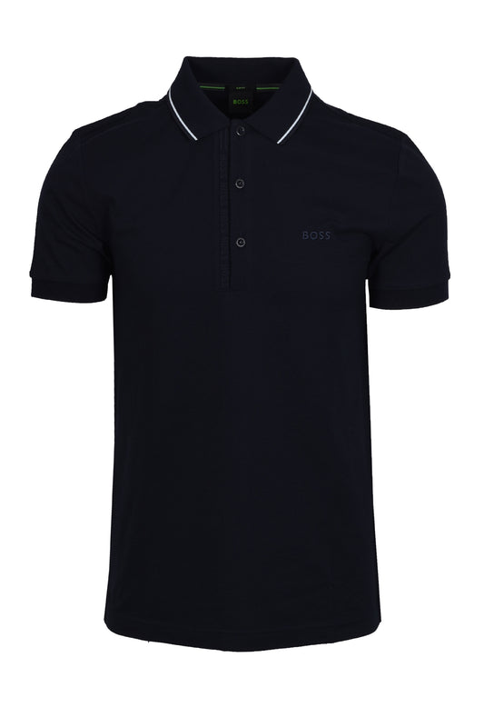 Polo Boss Paule 4 bleu