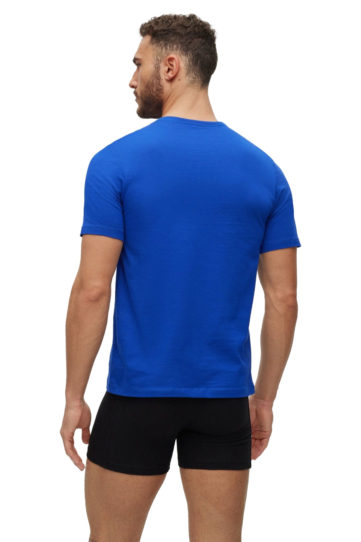 Boss T-shirt Rn 3 P Classic Black/Blue Boss Bodywear