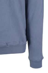 Belstaff Half Zip Knitwear Blue Flint Belstaff