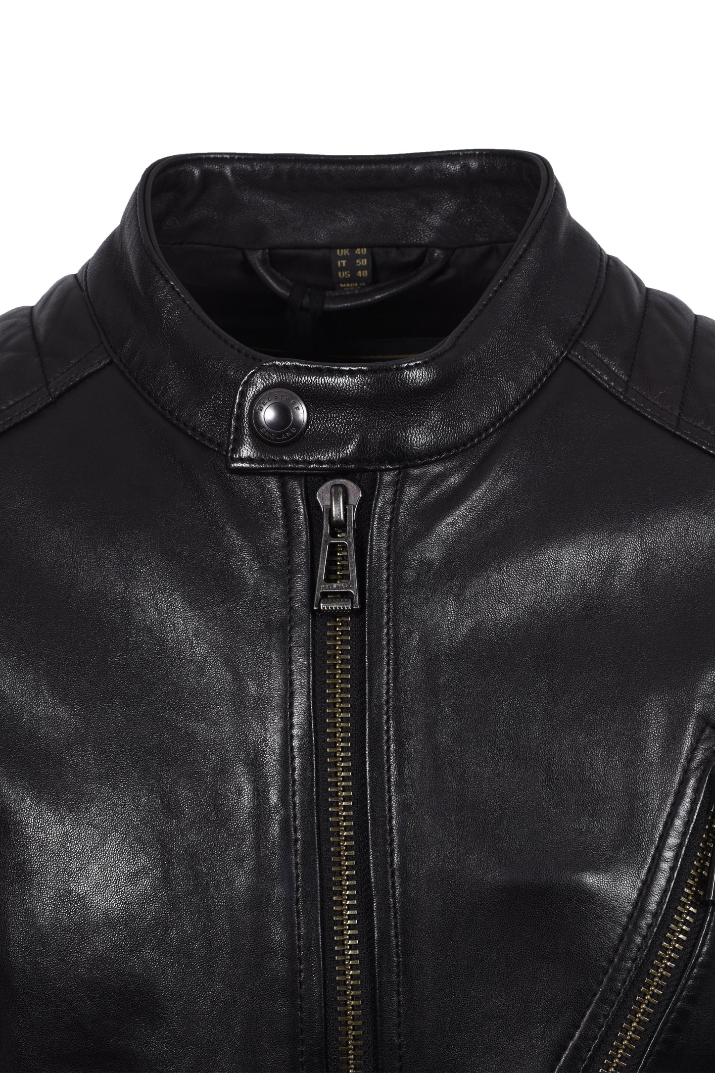 Veste en cuir Belstaff V Racer Noir