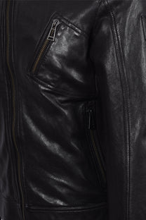 Belstaff V Racer Leather Jacket Black Belstaff