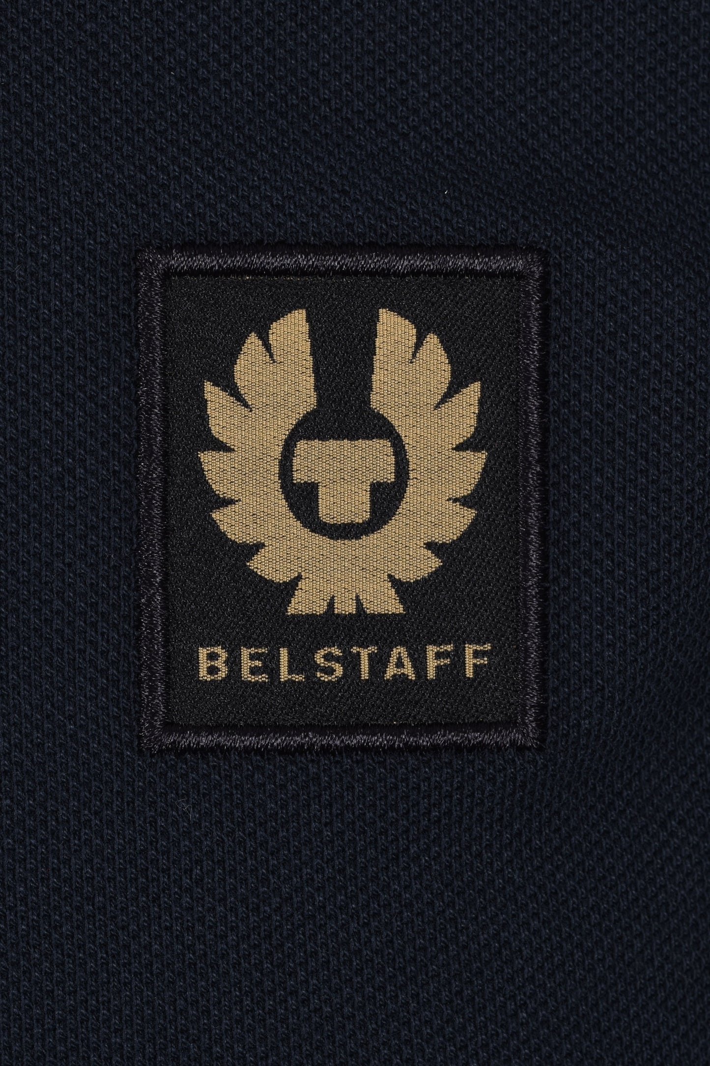 Belstaff Long Sleeved Polo Dark Ink