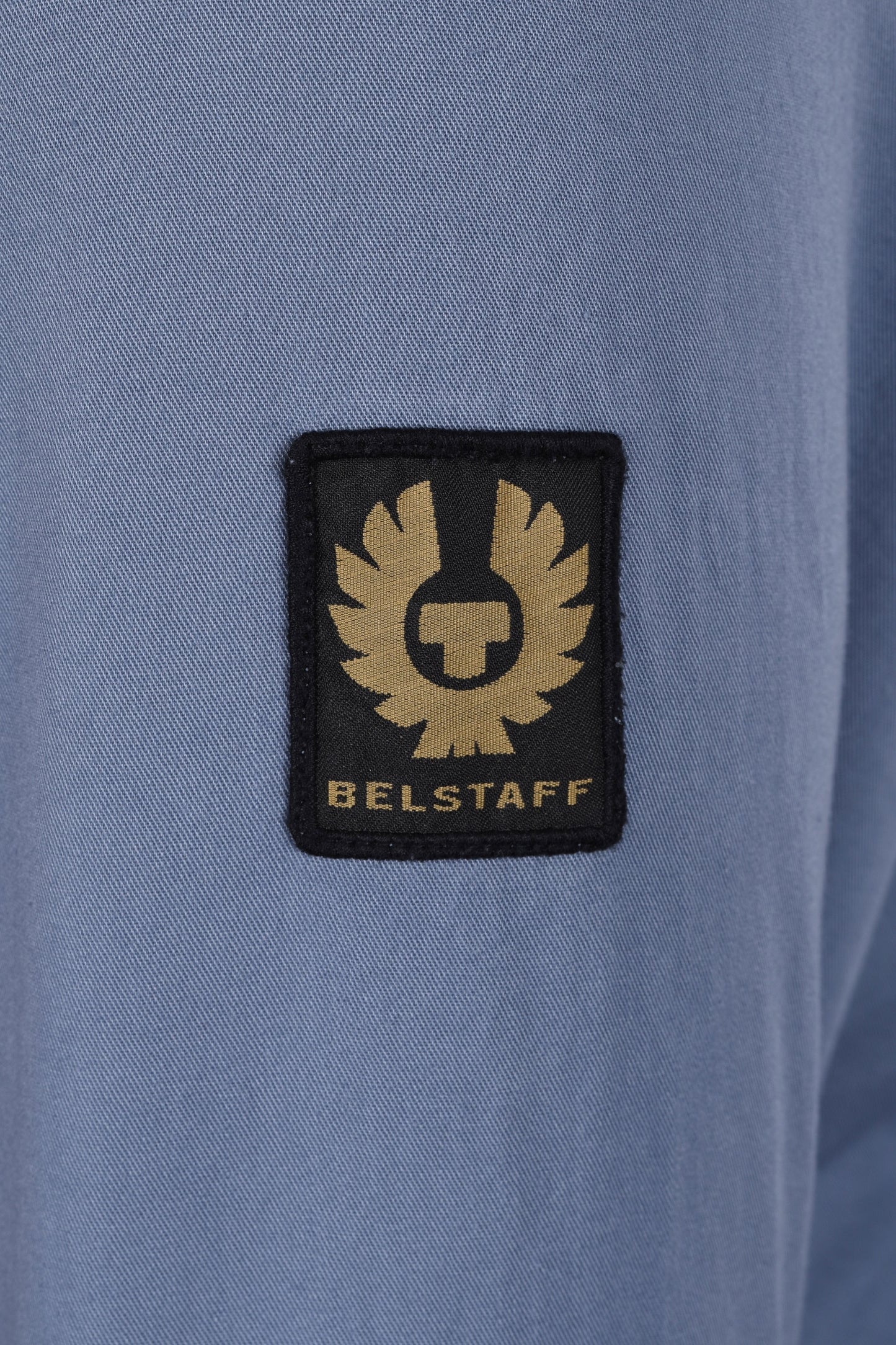 Belstaff Scale Long Sleeved Shirt Blue Flint