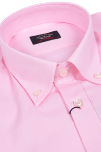 Paul And Shark Long Sleeved Shirt Pink Paul & Shark