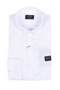 Paul And Shark Long Sleeved Shirt White Paul & Shark