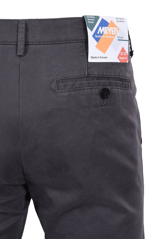 Meyer Roma Cotton Trouser Charcoal