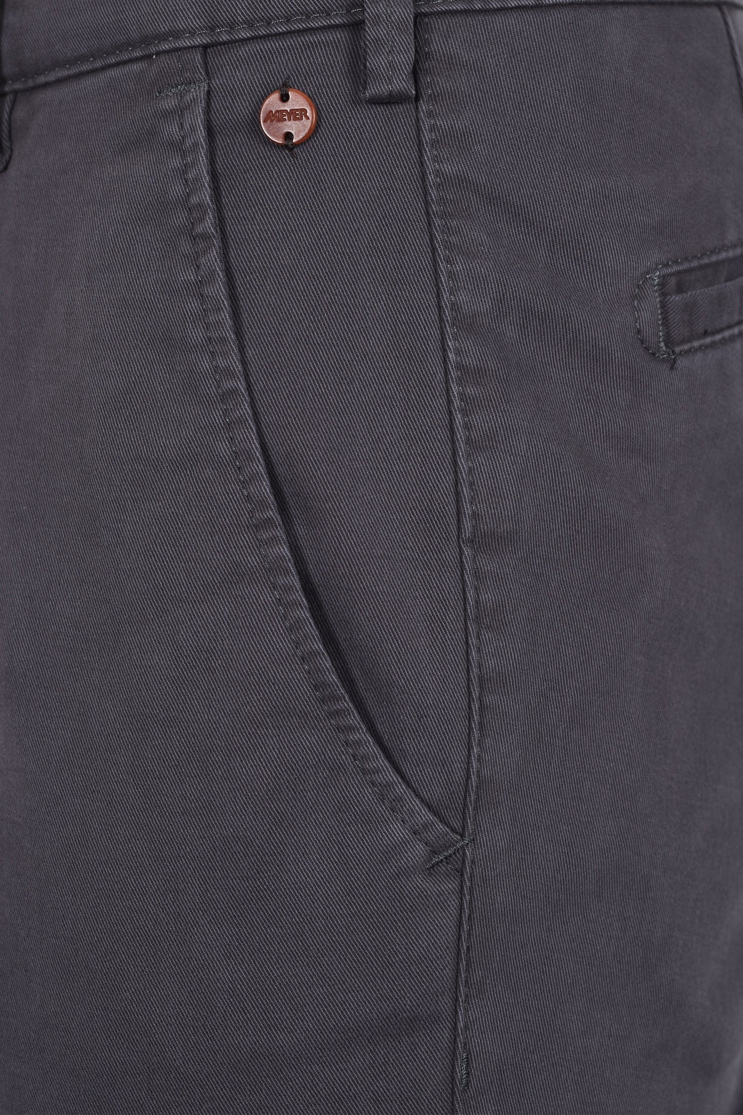 Pantaloni in cotone Meyer Roma Charcoal