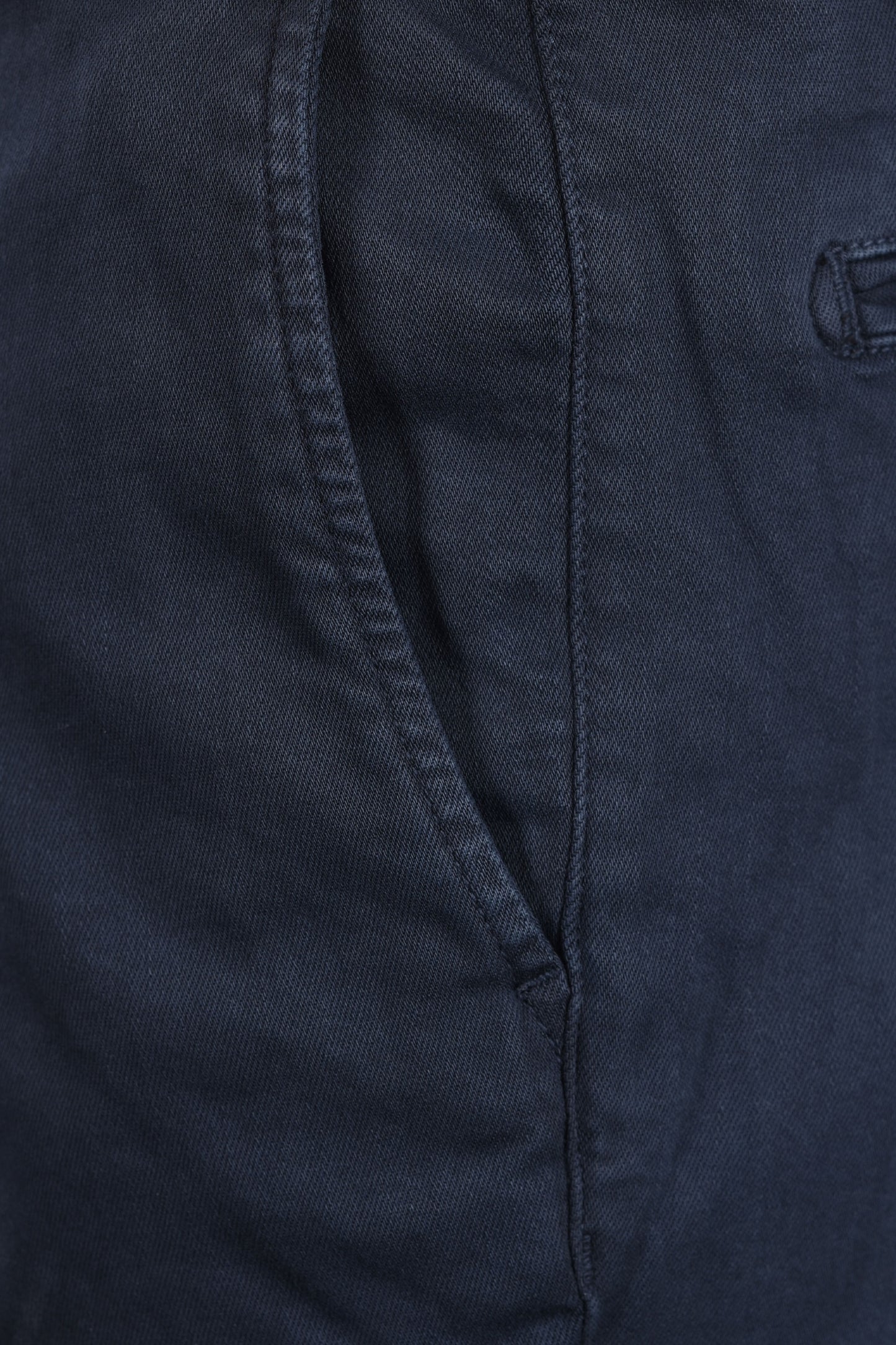 Pantaloni in cotone Benni Replay blu navy