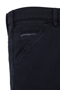 Meyer Chicago Cotton Trouser Navy Meyer