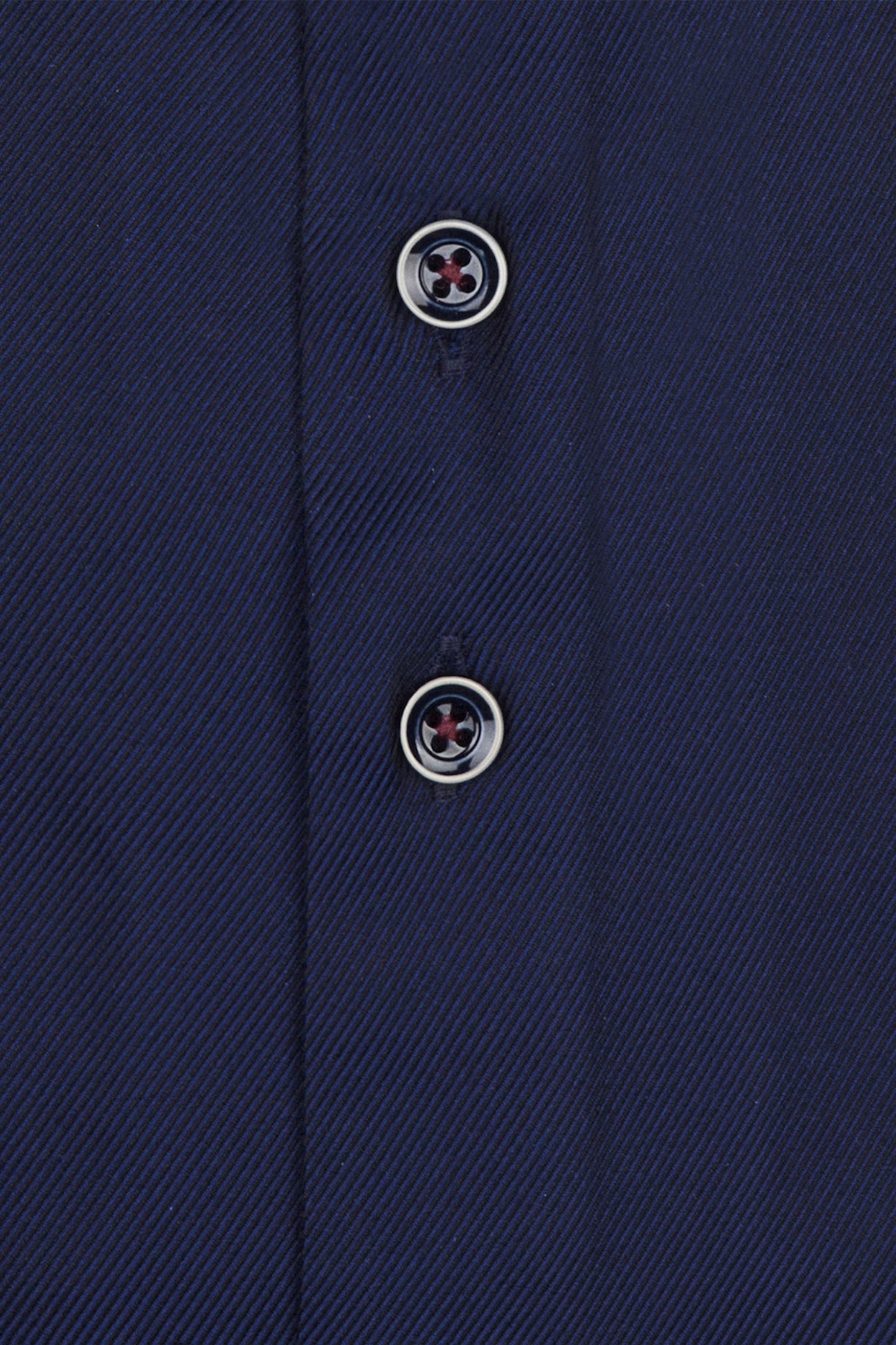 Camicia R2 blu navy con rifiniture Paisley blu navy