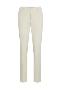Boss Black c-genius-w-2337 Cotton Trousers Open White Boss Black