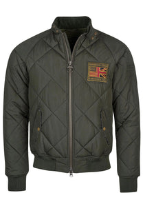 Barbour Intl Steve McQueen Quilted Merchant Jacket Sage Barbour Steve Mcqueen