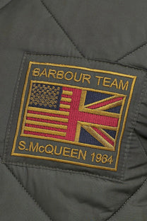 Barbour Intl Steve McQueen Quilted Merchant Jacket Sage Barbour Steve Mcqueen