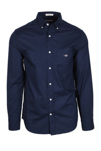 Gant Reg Poplin Shirt Marine Gant