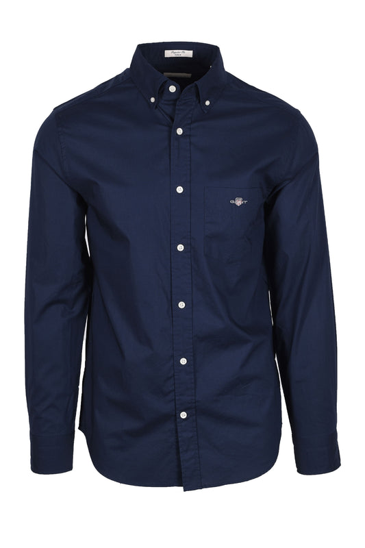 Gant Reg Poplin Shirt Marine