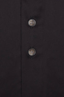 R2 Black Shirt With Stitched Collar Detail Black R2