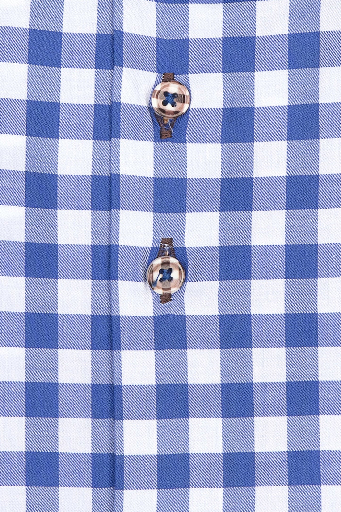 Camicia a quadri blu a quadri blu R2