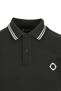 Ma.strum Double Tipped Polo Shirt Oil Slick Ma.Strum