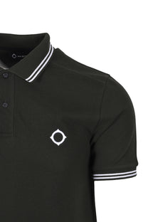 Ma.strum Double Tipped Polo Shirt Oil Slick Ma.Strum