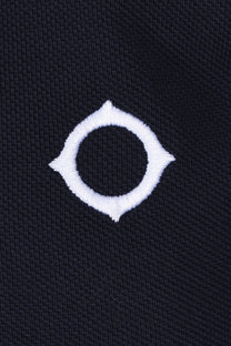 Ma.strum Block Tipped Polo Shirt Ink Navy Ma.Strum