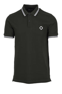 Ma.strum Double Tipped Polo Shirt Oil Slick Ma.Strum