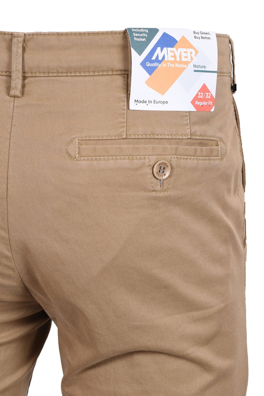 Meyer Roma Cotton Trousers Tan