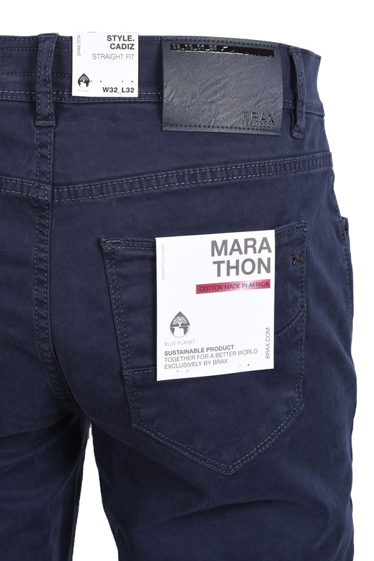 Brax Cadiz Cotton Jean Navy