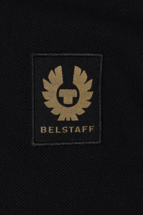Belstaff Short Sleeve Polo Shirt Black Belstaff