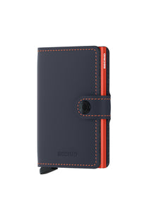 Secrid Mini Wallets Night Blue/orange Secrid