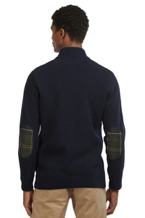 Barbour Holden Half Zip Jumper Knitwear Navy Barbour