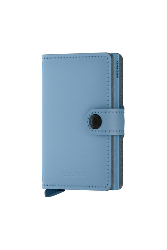 Portafogli Secrid Mini Blu Ghiaccio