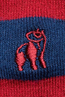 Swole Panda Bamboo Socks Classic Red Stripe Swole Panda