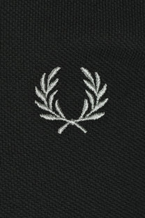 Fred Perry Twin Tipped Polo Shirt Night Green/Seagrass Fred Perry Michael Stewart Menswear  Polo Shirts