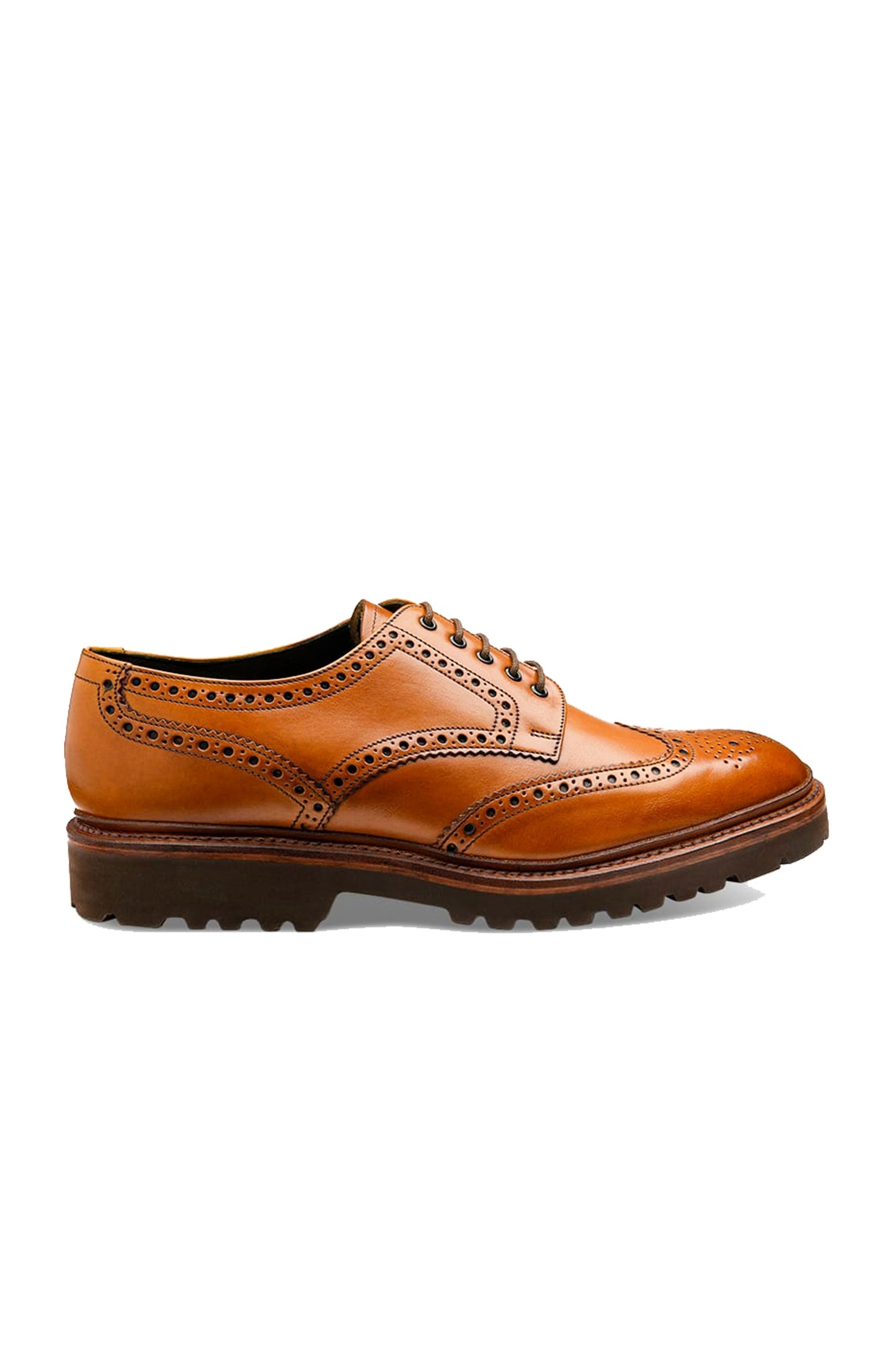 Loake Perseus Hand Painted Brogue Tan
