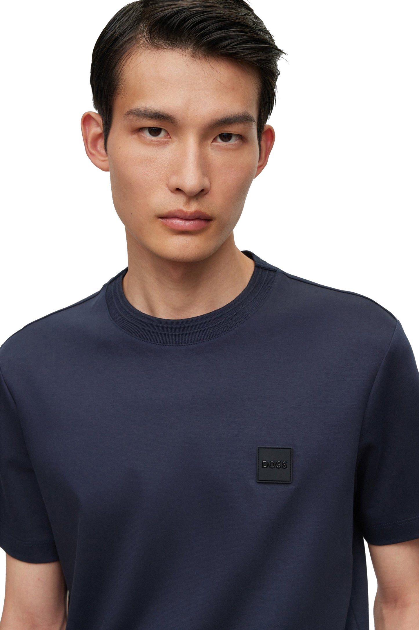 T-shirt Boss Tiburt 278 bleu marine