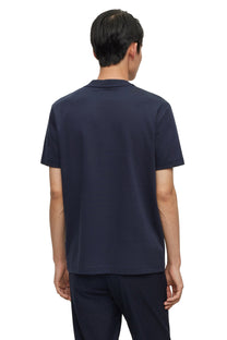 Boss Tiburt 278 T Shirt Navy Boss Black