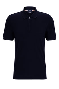 Boss Polston 34 Polo Shirt Dark Blue Boss Black