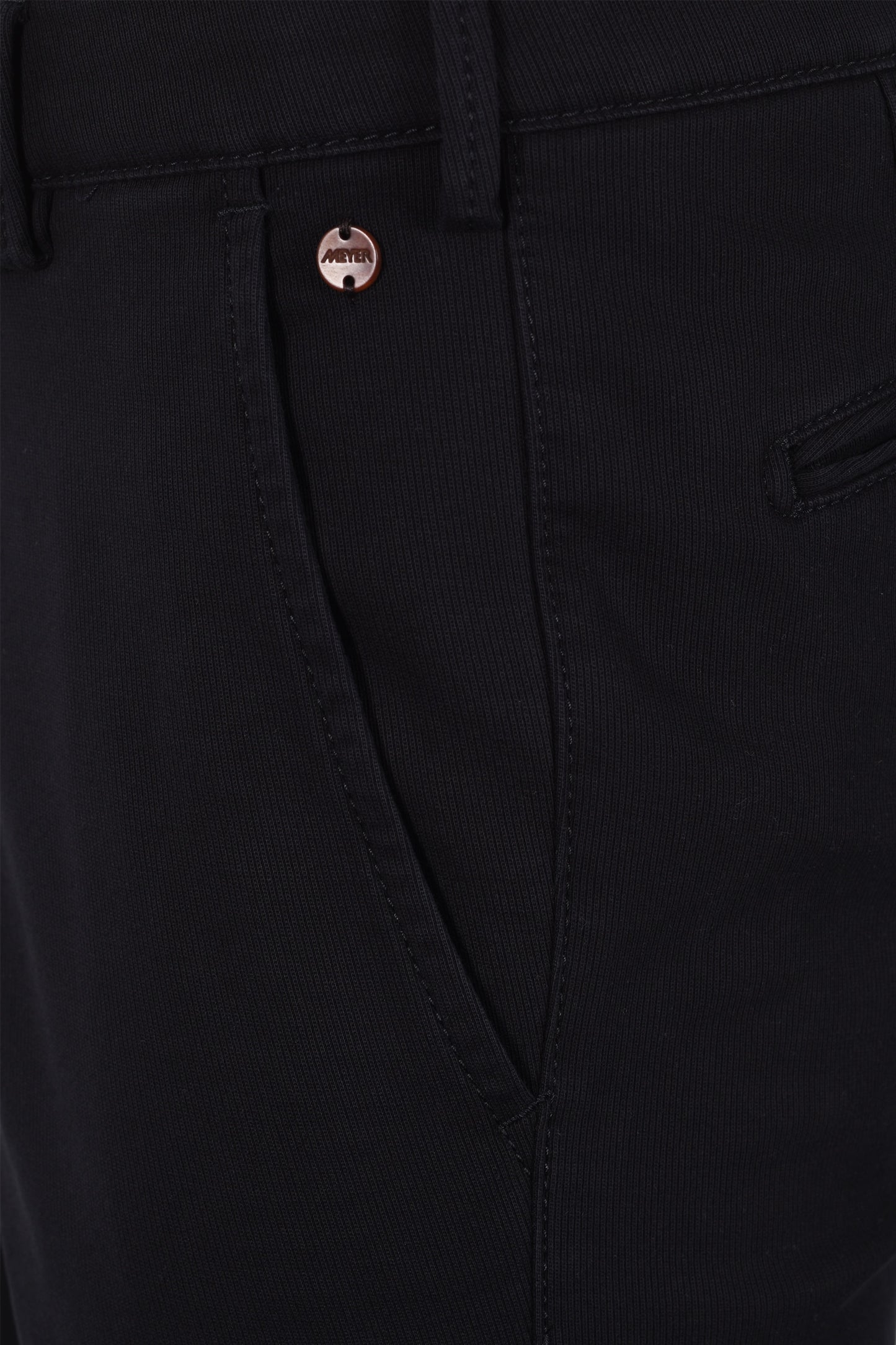 Pantaloni in cotone Meyer Rio neri