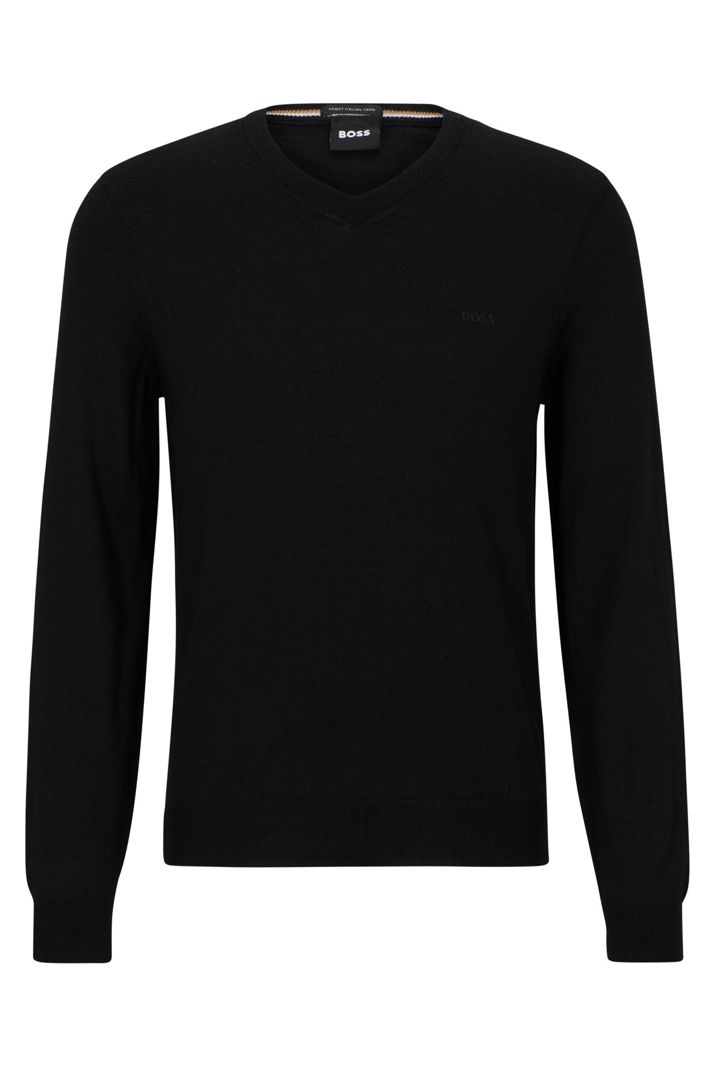 Baram-l V-neck Knitwear Black