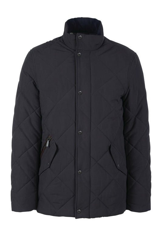 Giacca invernale Barbour Chelsea Quilt blu navy