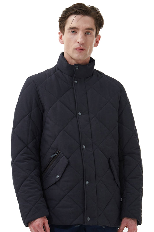 Giacca invernale Barbour Chelsea Quilt blu navy