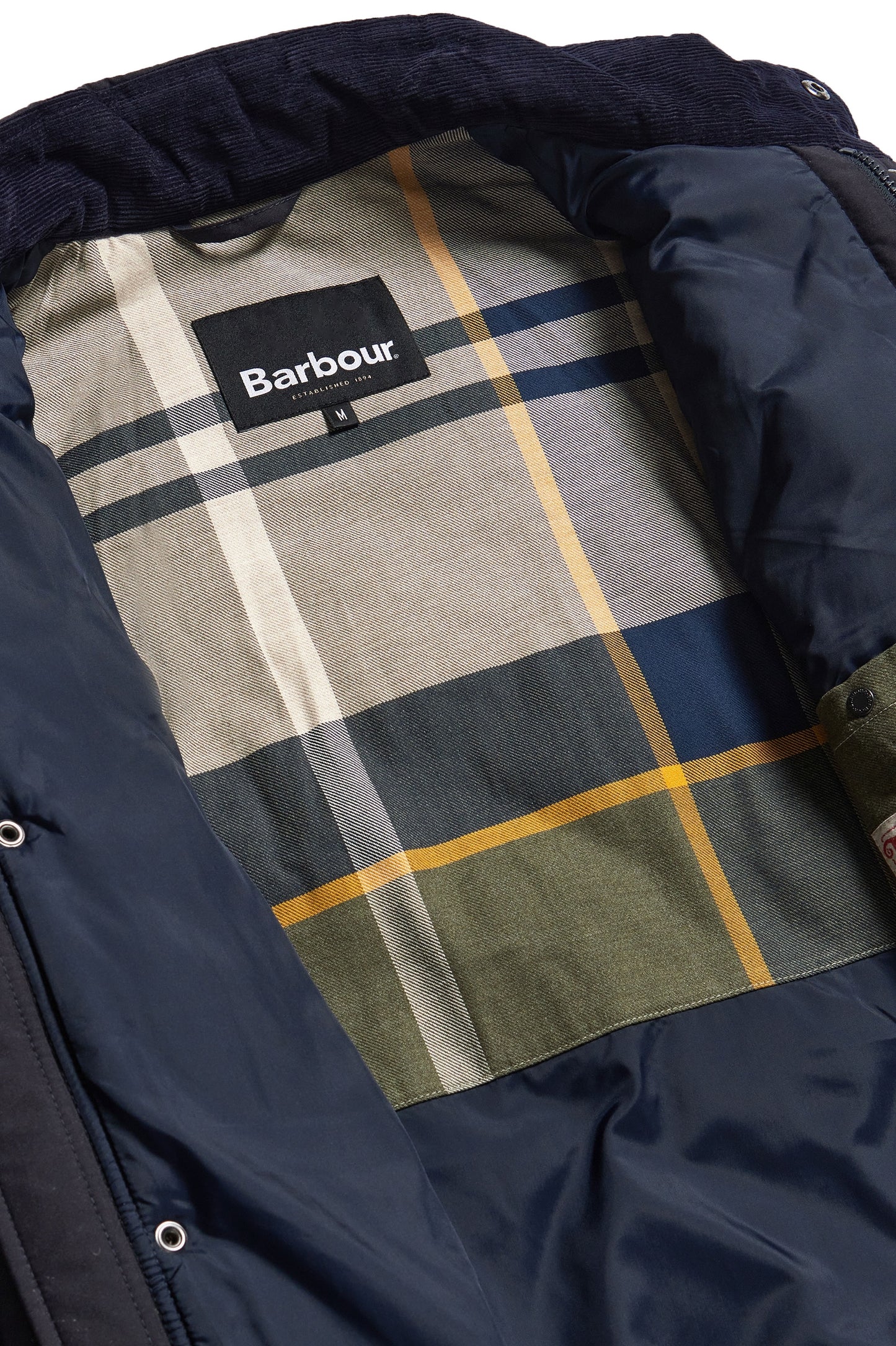 Barbour Winter Chelsea Quilt Jacket Navy