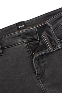 Boss Delaware3-1 Jeans Silver BOSS Black